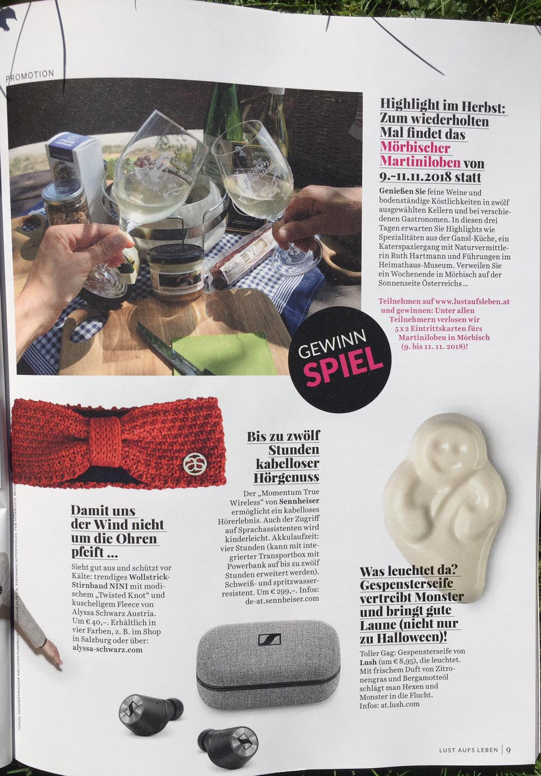 Lust aufs Leben Magazin 10/2018