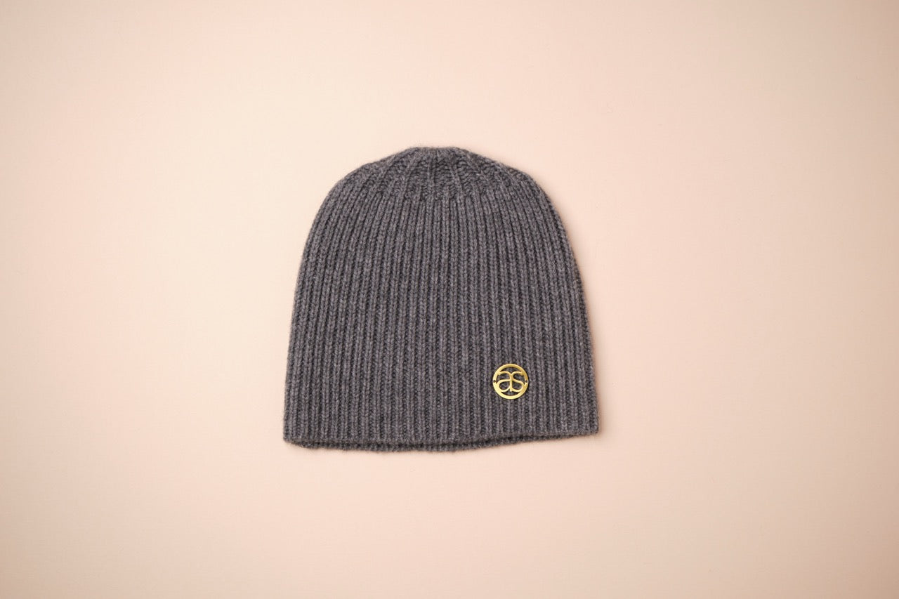 Beanie Mütze ST. MORITZ grau