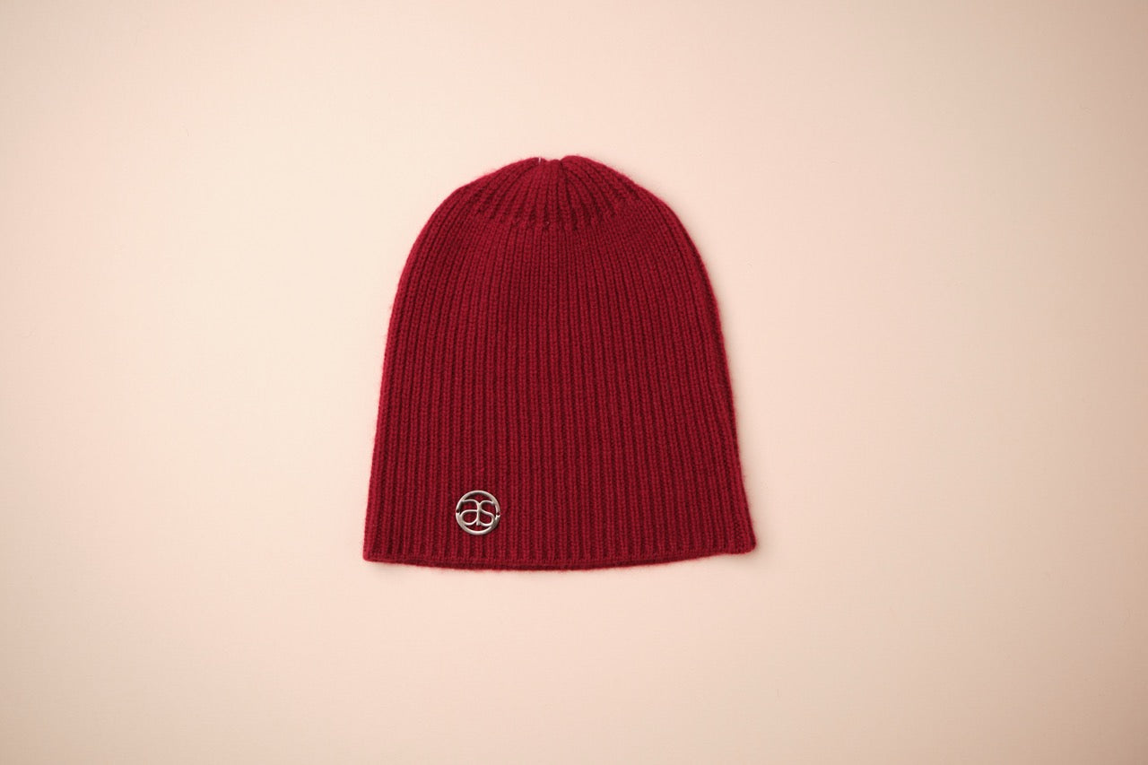 Beanie Mütze ST. MORITZ rot