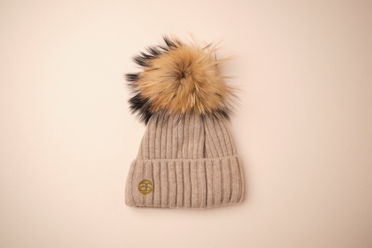 Wollmütze Alta Badia beige