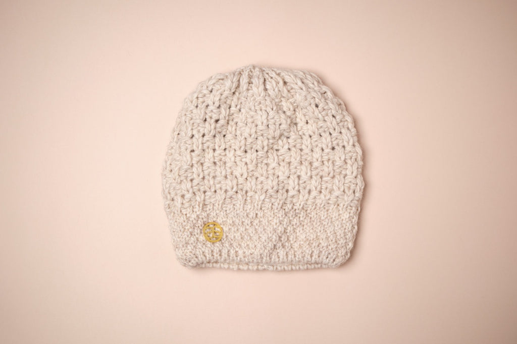 Beanie Wollstrickmütze ZERMATT sand