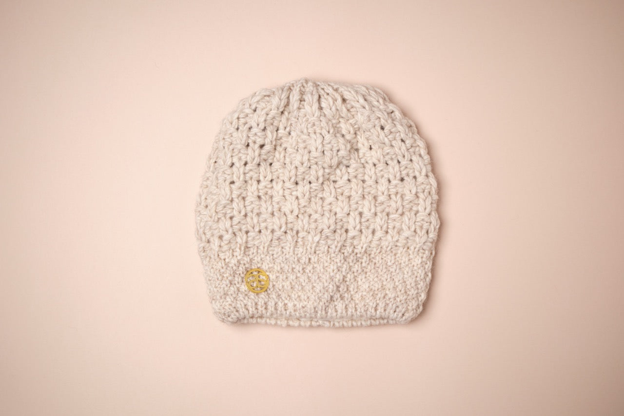 Beanie Wollstrickmütze ZERMATT sand
